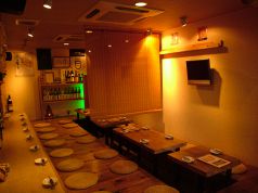1Fフロアー貸切は25名~35名迄対応!!