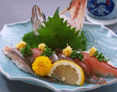 料理メニュー写真&nbsp;活アジ一尾にぎり