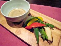 料理をハーフポーションで