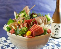 料理メニュー写真&nbsp;中トロの入った新鮮七点盛