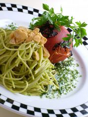 料理メニュー写真 季節のパスタ