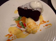 料理メニュー写真 ガトーショコラ