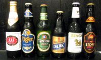 アジアビール1本３８０円