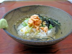 料理メニュー写真&nbsp;お茶漬け（梅・鮭・明太子）