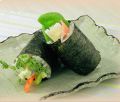 料理メニュー写真&nbsp;手巻きおにぎり（えび・鮭）