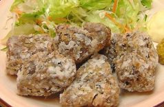 料理メニュー写真&nbsp;牛たんの竜田揚げ　
