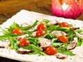 料理メニュー写真&nbsp;タコとトマトと水菜のマリネ