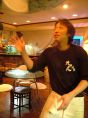 チーズたっぷり♪LASISA名物「黒ピザ」！！