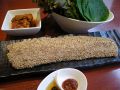 料理メニュー写真&nbsp;「平牧三元豚」特上厚切り胡麻サムギョプサル（２人前～）