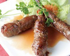 料理メニュー写真 牛肉のレモングラス巻き