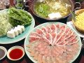 料理メニュー写真&nbsp;大山鶏(だいせんどり)のしゃぶしゃぶ