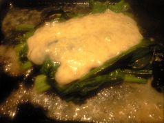 料理メニュー写真&nbsp;ホウレン草のチーズ焼き