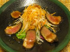 料理メニュー写真 鴨ロースのしゃきしゃきサラダ