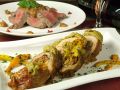 料理メニュー写真&nbsp;野菜詰め鶏肉のオーブン焼き　～ダジェージマハシ～