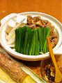 料理メニュー写真&nbsp;"豚鍋"と自家製食べるラー油