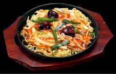 料理メニュー写真&nbsp;挑戦的酸辣あんかけ炒麺