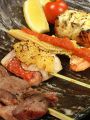 料理メニュー写真&nbsp;魚串五種盛り合わせ