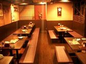 50名様の宴会も可能な掘りごたつ席です