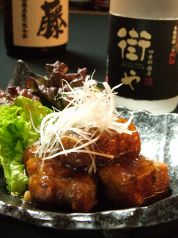 料理メニュー写真&nbsp;豚の角煮やわらか竜田揚げ