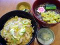 料理メニュー写真&nbsp;合わせ御膳　　丼物（A）と麺（B）の中からそれぞれ１品