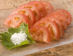 料理メニュー写真&nbsp;枝豆／冷やしトマト／葱塩きゅうりのたたき／タコわさび／なすの1本漬け