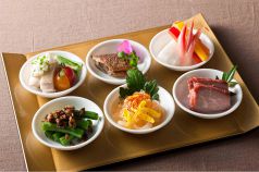 料理メニュー写真&nbsp;季節の五味五色 六種前菜盛り合せ