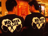 NO BEER NO LIFE Tシャツ