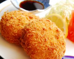 料理メニュー写真&nbsp;自家製カニクリームコロッケ