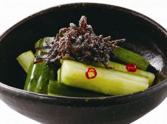 料理メニュー写真&nbsp;浅漬けきゅうりの旨味昆布和え