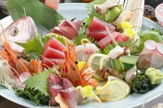 料理メニュー写真&nbsp;豪華！大漁盛り合わせ(八種)