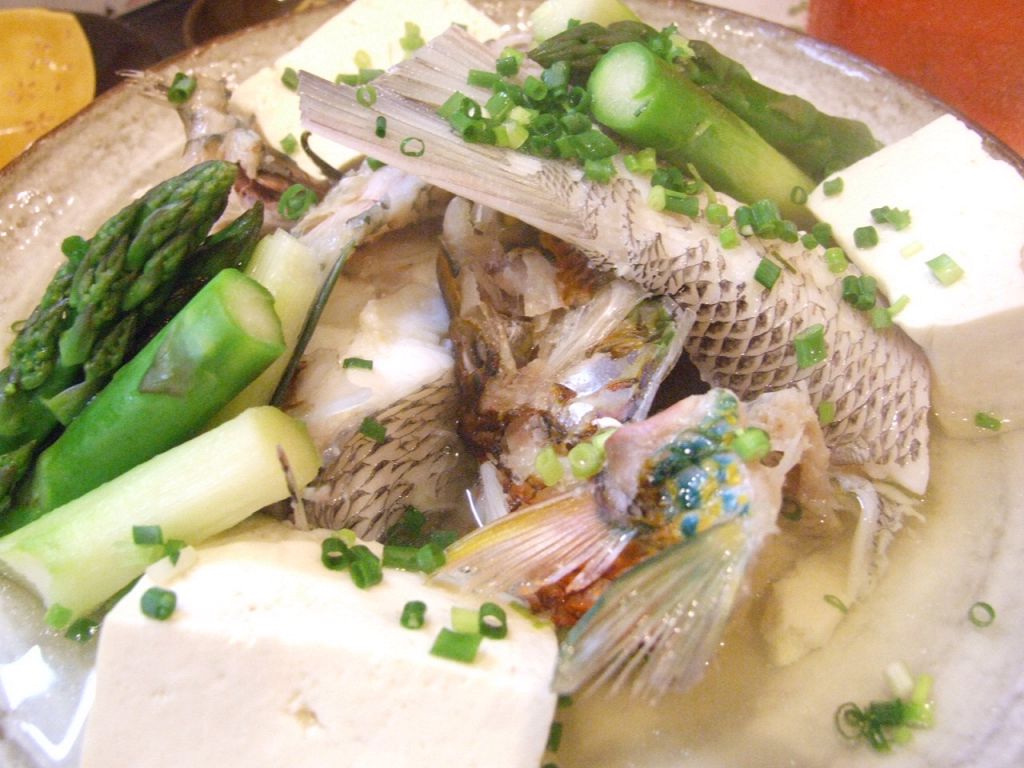 おいしいお魚をマース(塩)煮で。