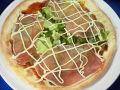 料理メニュー写真&nbsp;生ハムのサラダピザ（Ｓサイズのみ）