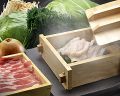 料理メニュー写真&nbsp;黒豚蒸篭（キャベツ/南瓜/えのき/玉ねぎ/春菊/豆もやし/レタス/じゃがいも）