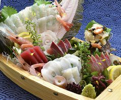料理メニュー写真 豪快舟盛