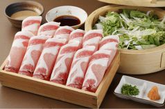 料理メニュー写真 杜仲高麗豚のせいろ蒸ししゃぶ鍋(1人前)