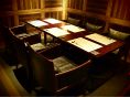 ＶＩＰルームの６名掛けテーブル席です★