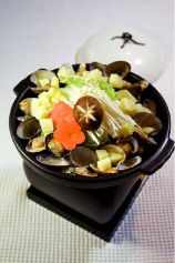 料理メニュー写真 あさりと白菜の和風出し蒸し