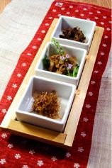 料理メニュー写真 比叡ゆば珍味3種盛り