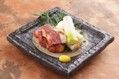 料理メニュー写真&nbsp;生ベーコンの黒胡椒焼き