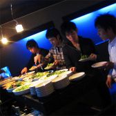 お料理はビュッフェ形式でご提供♪