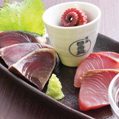 料理メニュー写真&nbsp;お造り3点盛り