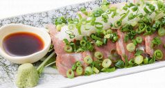 料理メニュー写真&nbsp;おろし葱ポンのローストポーク