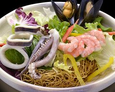 料理メニュー写真 長崎 炒麺サラダ