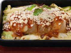 料理メニュー写真&nbsp;ジューシー大根ステーキ　特製味噌マヨ仕立て