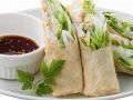 料理メニュー写真&nbsp;海老とアボカドの湯葉巻