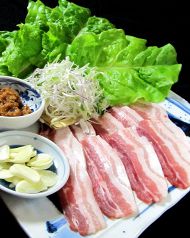 料理メニュー写真&nbsp;サムギョプサルセット