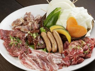 まん福 炭火焼肉 博多モツ鍋のおすすめ料理1