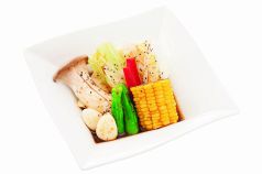 料理メニュー写真 8種の焼き野菜盛り合わせ