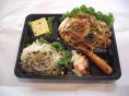 極太麺のバジル弁当☆　￥８５０