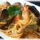 料理メニュー写真&nbsp;【トマト】ニューカレドニア産　天使の海老のペスカトーレ～リングイネ～